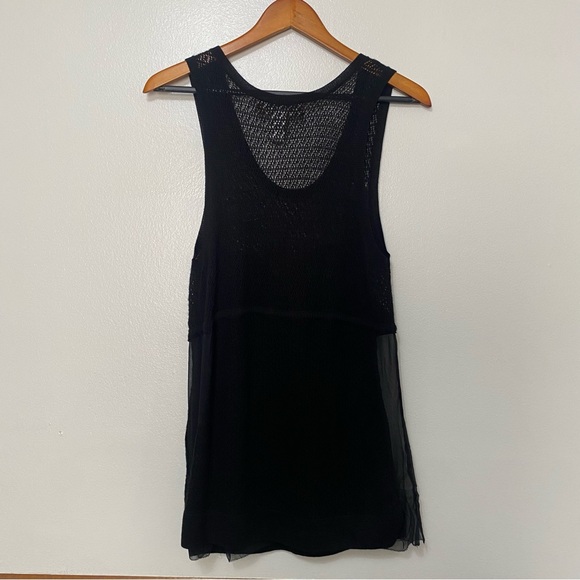 Max Azria Witchy Dark Romantic Sleeveless Cashmere Wool Silk Women’s Size Large - Picture 14 of 17